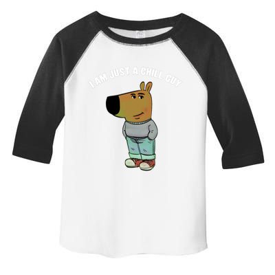 My New Character Is A Chill Guy I Am Just A Chill Guy Funny Toddler Fine Jersey T-Shirt