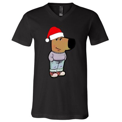 My New Character Is A Chill Guy Meme Funny Chill Guy Meme V-Neck T-Shirt