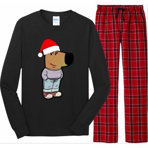 My New Character Is A Chill Guy Meme Funny Chill Guy Meme Long Sleeve Pajama Set