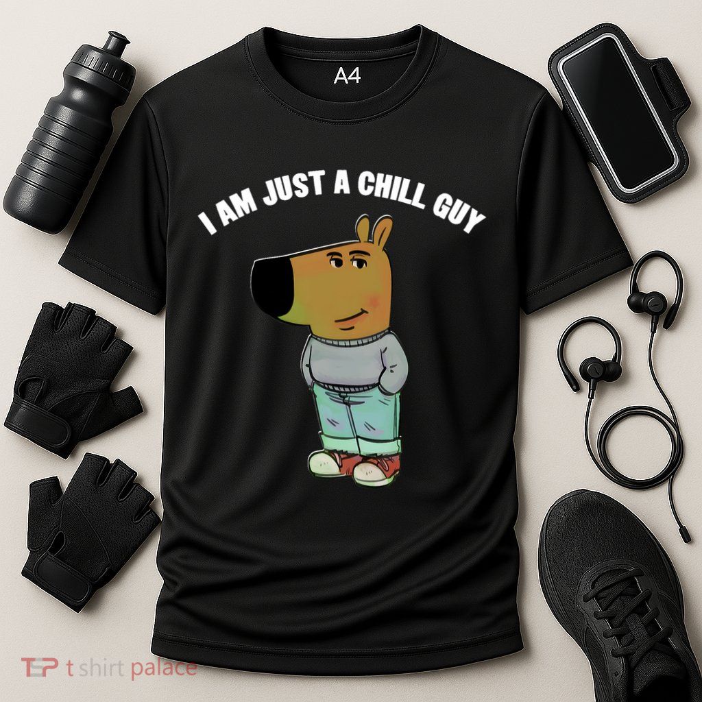 My New Character Is A Chill Guy I Am Just A Chill Guy Funny Cooling Performance Crew T-Shirt