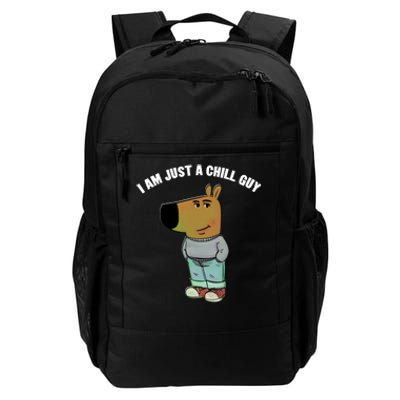 My New Character Is A Chill Guy I Am Just A Chill Guy Funny Daily Commute Backpack