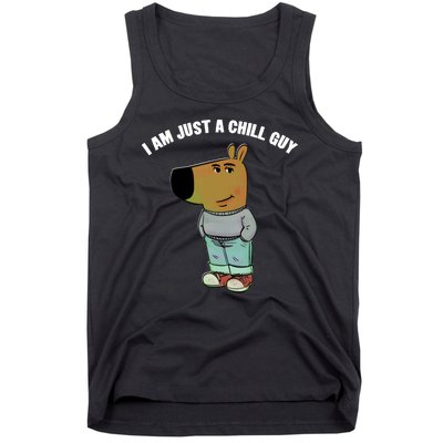 My New Character Is A Chill Guy I Am Just A Chill Guy Funny Tank Top