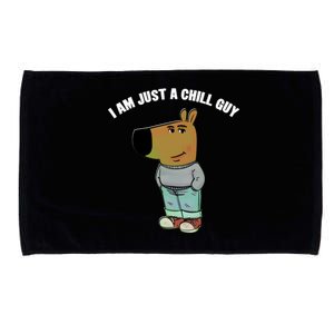 My New Character Is A Chill Guy I Am Just A Chill Guy Funny Microfiber Hand Towel