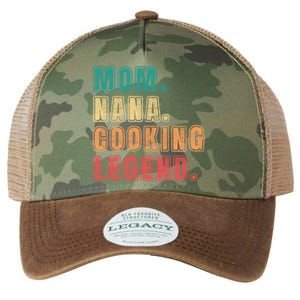 Mom Nana Cooking Legend Design Great Gift Legacy Tie Dye Trucker Hat