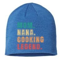 Mom Nana Cooking Legend Design Great Gift Sustainable Beanie