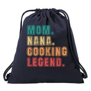 Mom Nana Cooking Legend Design Great Gift Drawstring Bag