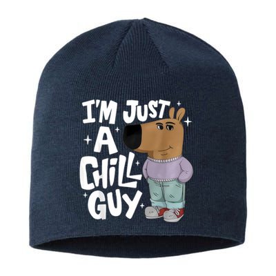 My New Character Is A Chill Guy Funny I Am Just A Chill Guy Sustainable Beanie