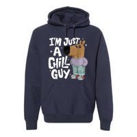 My New Character Is A Chill Guy Funny I Am Just A Chill Guy Premium Hoodie