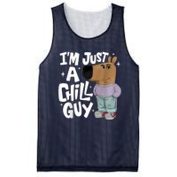 My New Character Is A Chill Guy Funny I Am Just A Chill Guy Mesh Reversible Basketball Jersey Tank