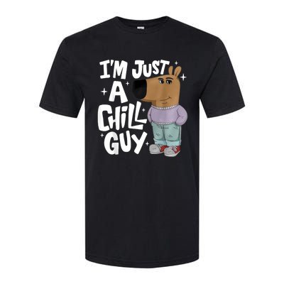 My New Character Is A Chill Guy Funny I Am Just A Chill Guy Softstyle CVC T-Shirt