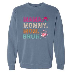 Mom Noun Definition Funny Mama Mothers Day Garment-Dyed Sweatshirt