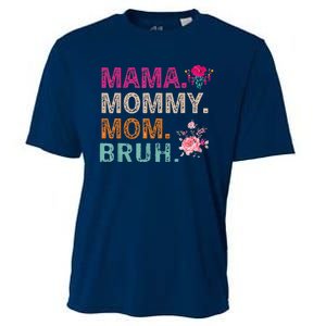 Mom Noun Definition Funny Mama Mothers Day Cooling Performance Crew T-Shirt