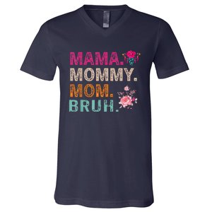 Mom Noun Definition Funny Mama Mothers Day V-Neck T-Shirt