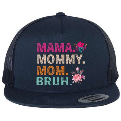 Mom Noun Definition Funny Mama Mothers Day Flat Bill Trucker Hat