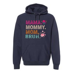 Mom Noun Definition Funny Mama Mothers Day Premium Hoodie