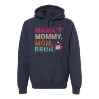 Mom Noun Definition Funny Mama Mothers Day Premium Hoodie