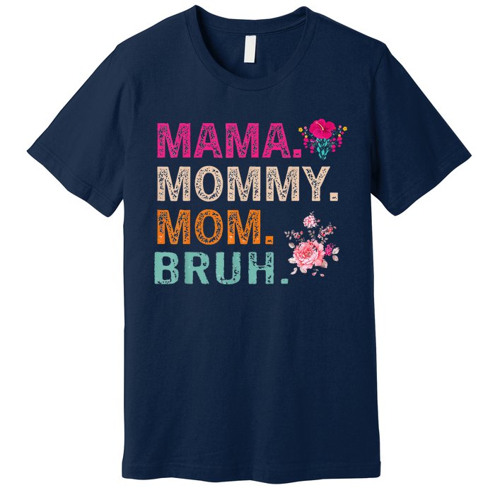 Mom Noun Definition Funny Mama Mothers Day Premium T-Shirt