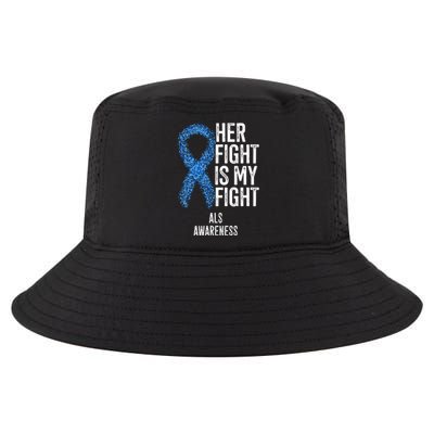 Motor Neurone Disease Her Fight Is My Fight ALS Awareness Cool Comfort Performance Bucket Hat