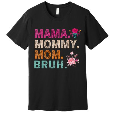 Mom Noun Definition Funny Mama Mothers Day Premium T-Shirt