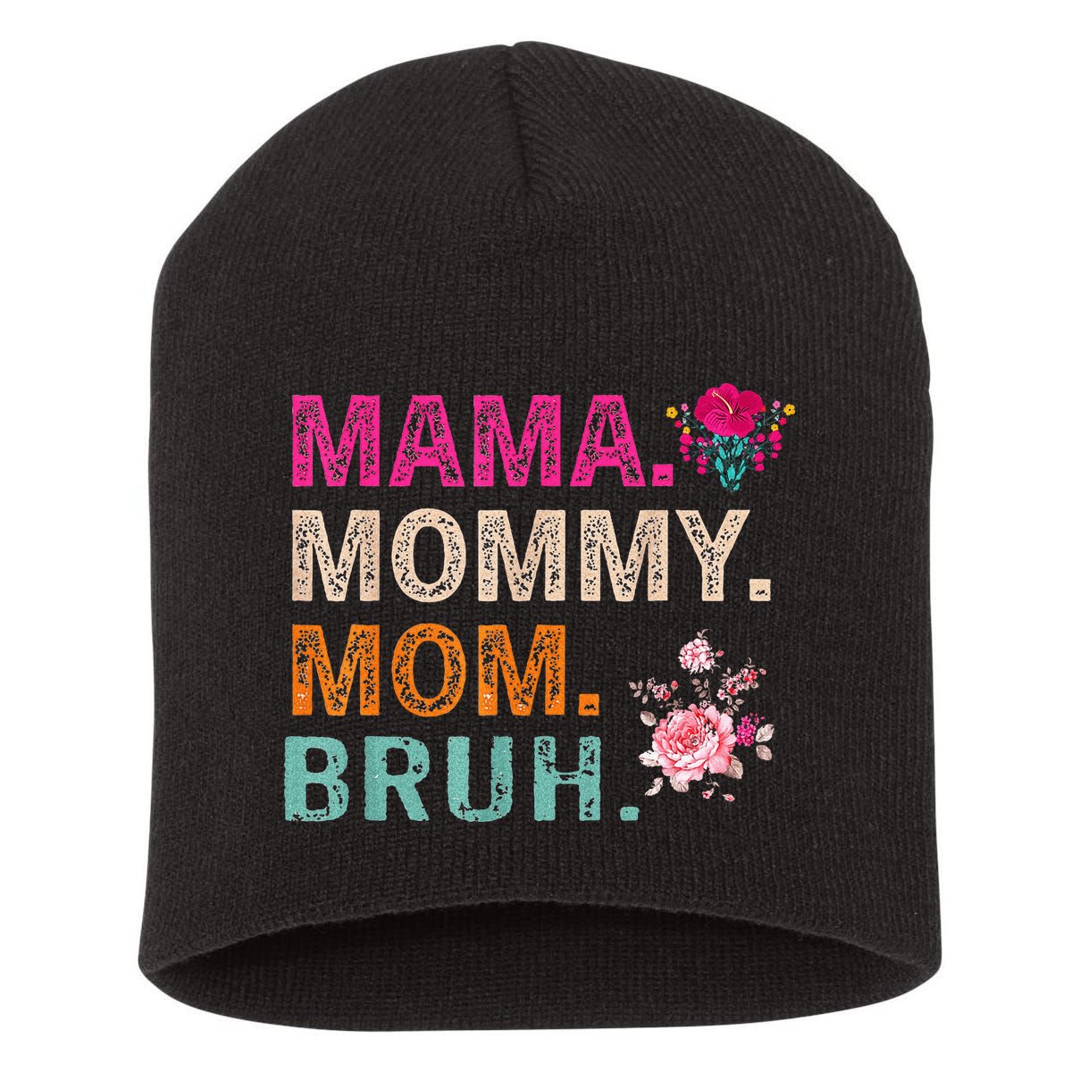Mom Noun Definition Funny Mama Mothers Day Short Acrylic Beanie