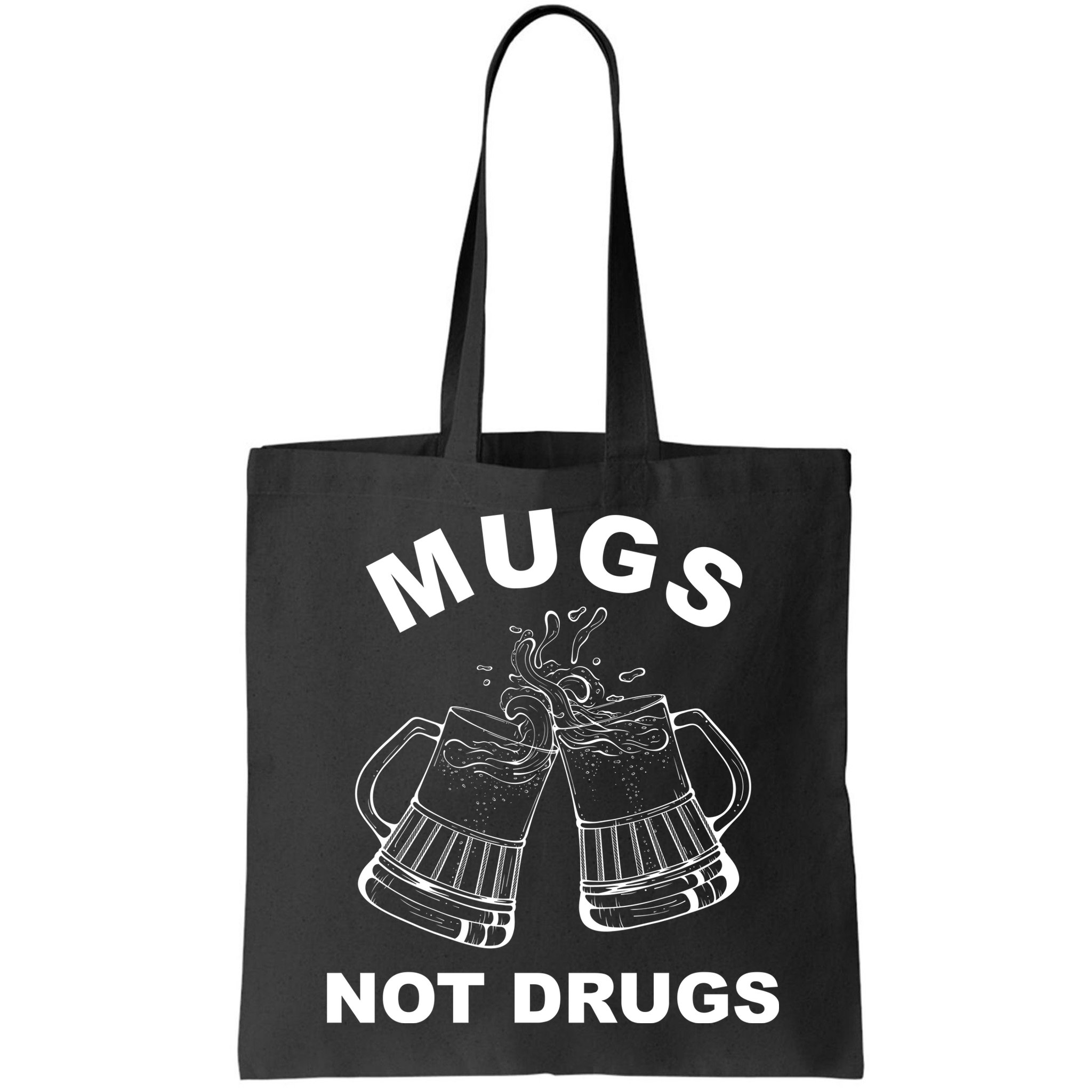 Mugs Not Drugs St Patrick's Day Funny Beer Bag