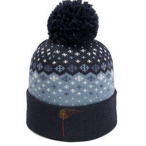 Music Notes Dandelion Flower The Baniff Cuffed Pom Beanie