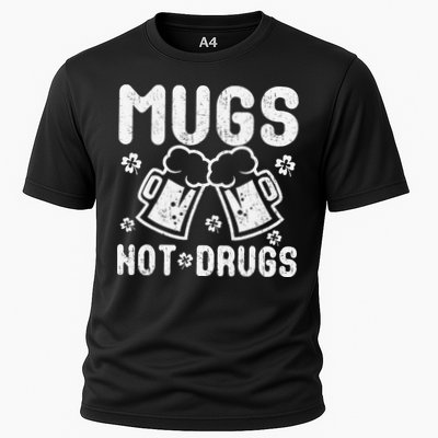 Mugs Not Drugs Great Saint Patrick's Day Gift Performance Shirt