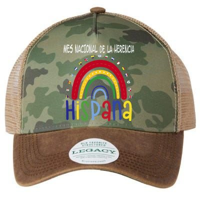 Mes Nacional De La Herencia Hispana Hispanic Heritage Month Legacy Tie Dye Trucker Hat