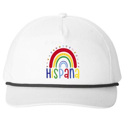 Mes Nacional De La Herencia Hispana Hispanic Heritage Month Snapback Five-Panel Rope Hat