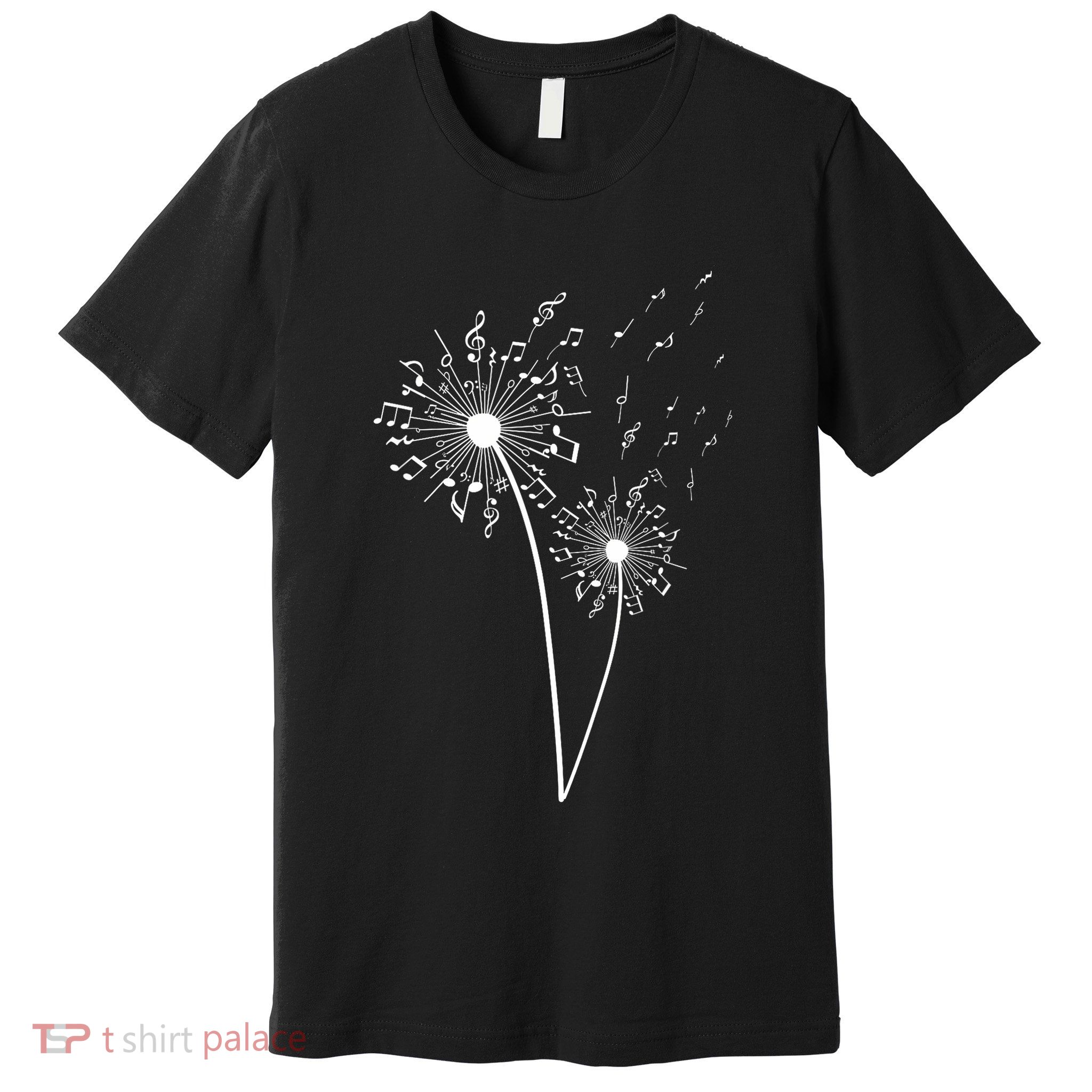 Music Note Design For Women Music Teacher Music Lover Premium T-Shirt