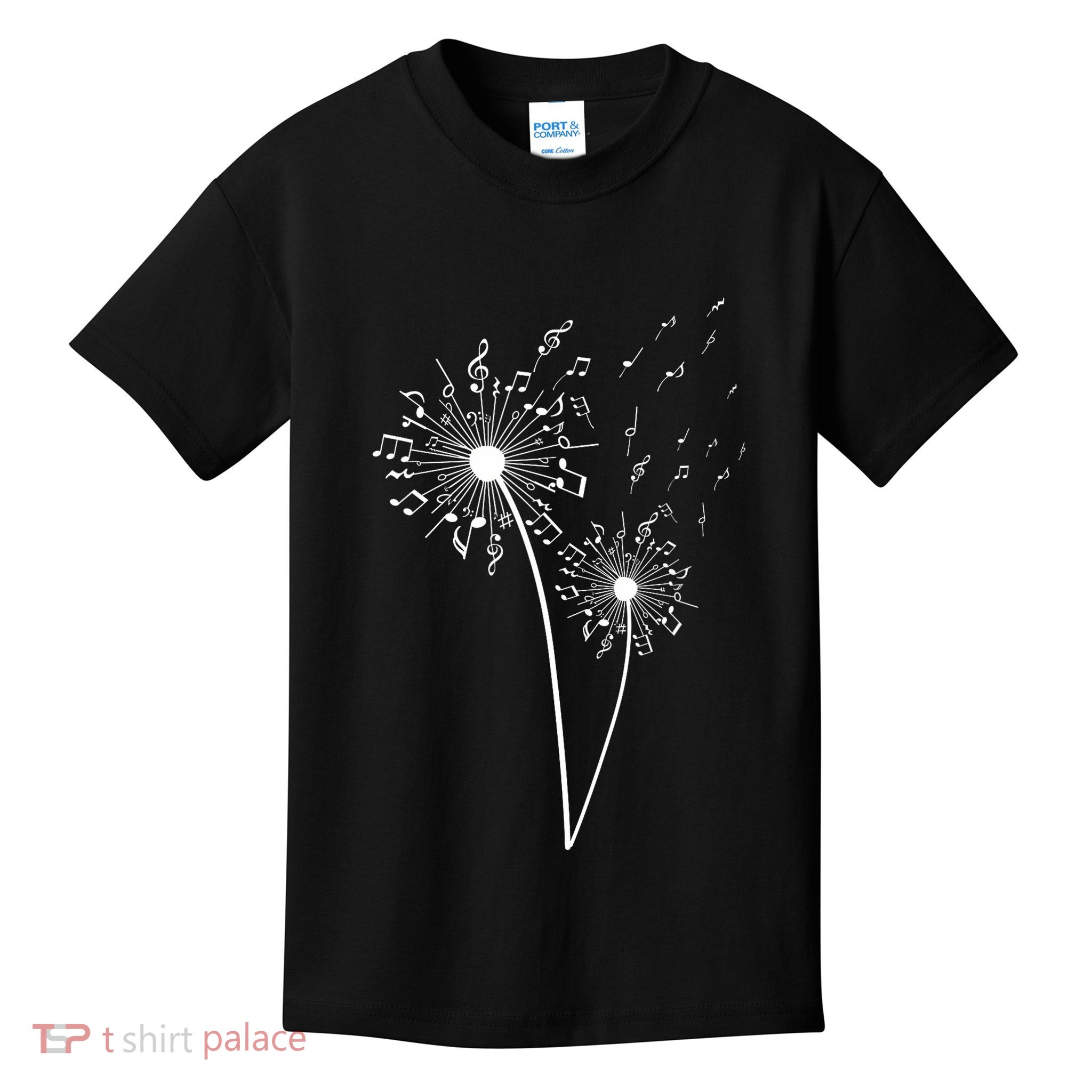 Music Note Design For Women Music Teacher Music Lover Kids T-Shirt