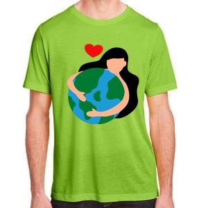 Mother Nature Earth Day Save Our Planet Adult ChromaSoft Performance T-Shirt