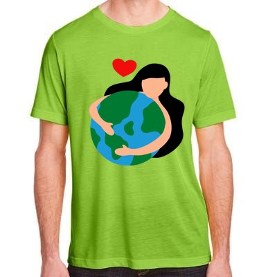 Mother Nature Earth Day Save Our Planet Adult ChromaSoft Performance T-Shirt