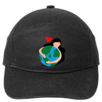 Mother Nature Earth Day Save Our Planet 7-Panel Snapback Hat
