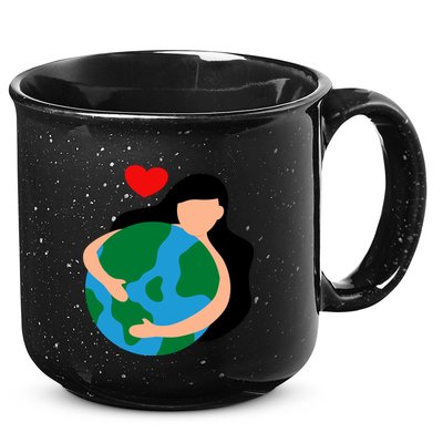 Mother Nature Earth Day Save Our Planet 15oz Campfire Ceramic Mug