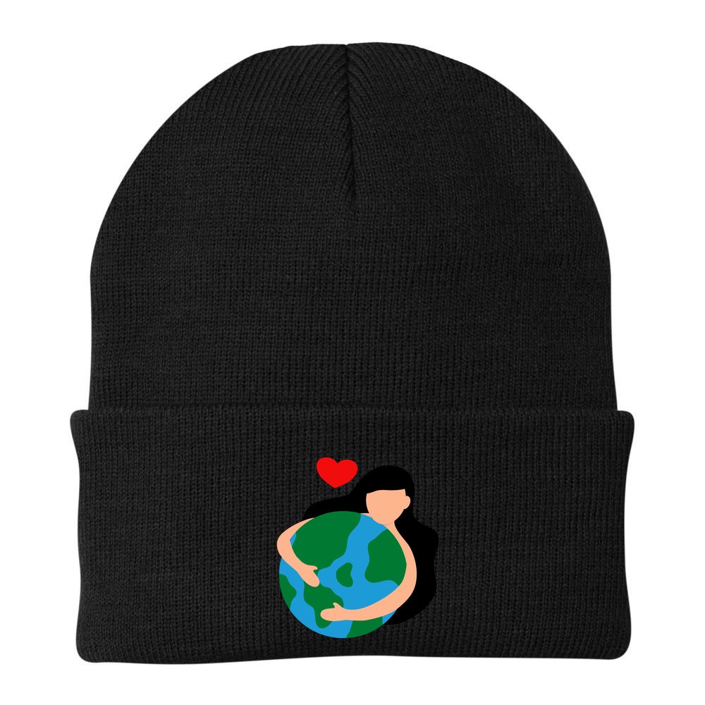 Mother Nature Earth Day Save Our Planet Beanie