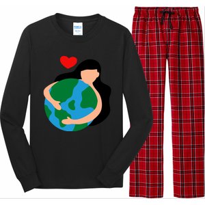 Mother Nature Earth Day Save Our Planet Long Sleeve Pajama Set