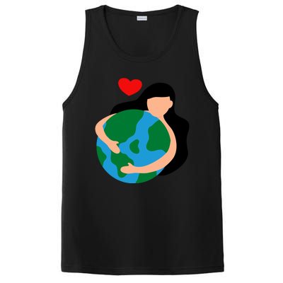 Mother Nature Earth Day Save Our Planet PosiCharge Competitor Tank