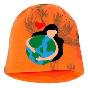 Mother Nature Earth Day Save Our Planet Kati - Camo Knit Beanie