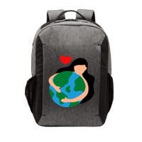 Mother Nature Earth Day Save Our Planet Vector Backpack