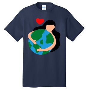 Mother Nature Earth Day Save Our Planet Tall T-Shirt