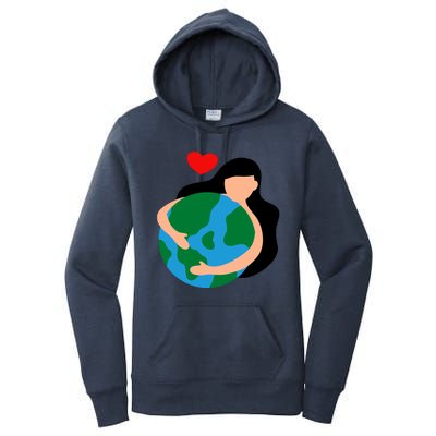 Mother Nature Earth Day Save Our Planet Women's Pullover Hoodie