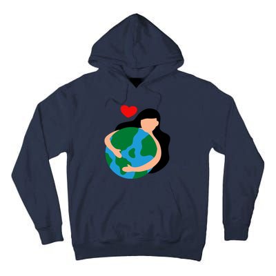 Mother Nature Earth Day Save Our Planet Tall Hoodie