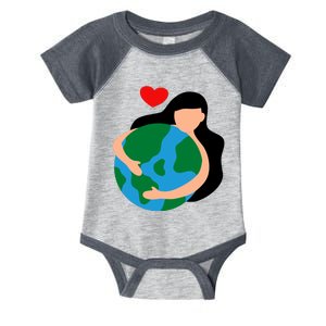 Mother Nature Earth Day Save Our Planet Infant Baby Jersey Bodysuit