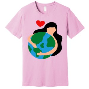 Mother Nature Earth Day Save Our Planet Premium T-Shirt