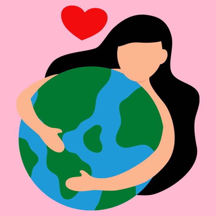 Mother Nature Earth Day Save Our Planet Baby Bodysuit