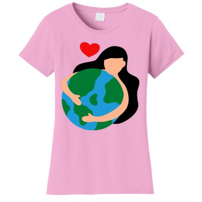 Mother Nature Earth Day Save Our Planet Women's T-Shirt