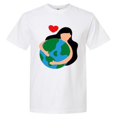 Mother Nature Earth Day Save Our Planet Garment-Dyed Heavyweight T-Shirt