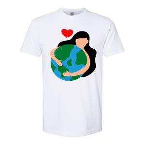 Mother Nature Earth Day Save Our Planet Softstyle CVC T-Shirt