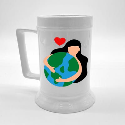 Mother Nature Earth Day Save Our Planet Beer Stein